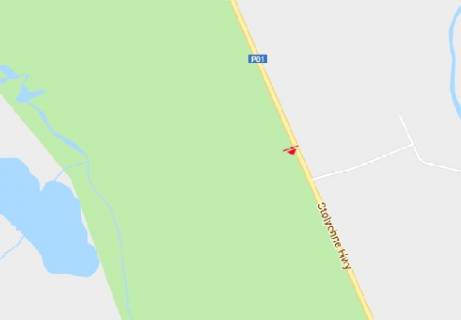 Billboard B in Koncha-Zaspa, 3x6  Stolicne sose 19km 200m scheme