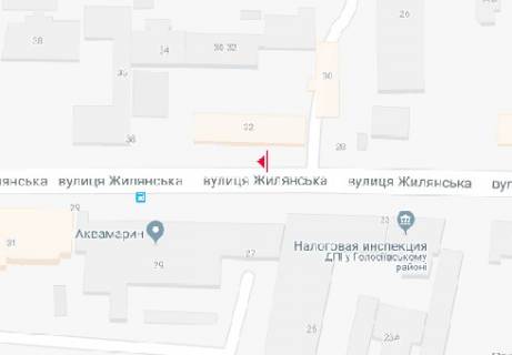 Backlight A in Kyiv Zilans'ka st., 30-32 scheme