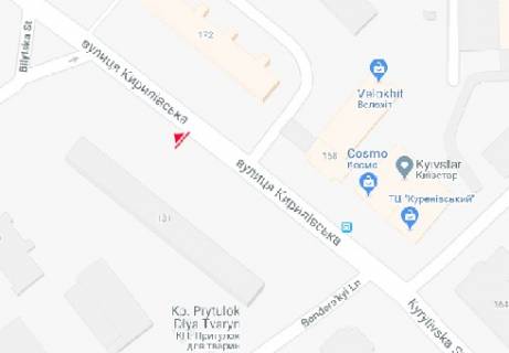 Prismatron, Prism A in Kyiv, 3x6  Kirilivs'ka st. (Frunze st.), 131 - 478183 scheme