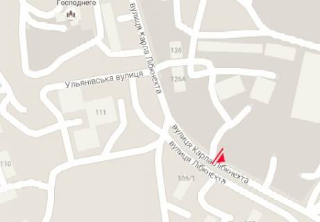 Billboard A in Nikopol Karla Libknehta st., 107 scheme