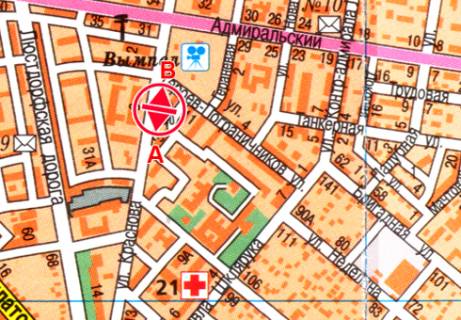 Prismatron, Prism B in Odessa, 3x6  Krasnova st., 3 - 13234 scheme