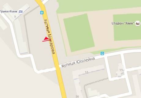 Billboard A in Rivne, 3x6  Kulika i Gudaceka st., 3 - Vitalia Magela st. scheme