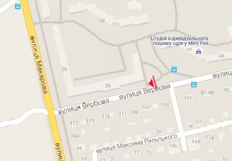 Billboard B in Rivne, 3x6  Verbova st., 41 scheme