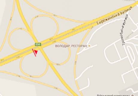 Billboard B in Ternopil, 3x6  Berezans'ka st. - Budnogo st., 2-j scheme