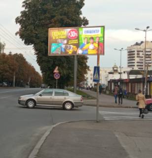 Video Billboard A in Rivne, 6x3  Vasylya Chervoniya,16 - 301017 Photo 1