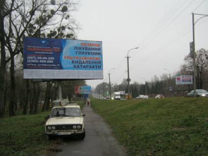 Billboard B in Rivne, 6x3  Kiivs'ka, 78 (oblasna likarna, viizd z mista) Photo 1