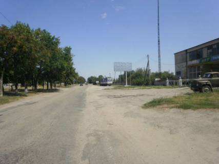 Billboard A in Tokmak Gogola st. (vyezd ot avtovokzala) Photo 1