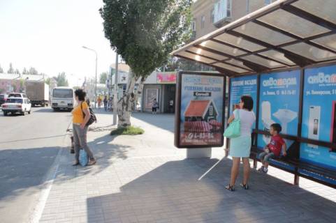 Citylight A in Berdyansk, 1,2х1,8  Ital'anskaa st. (ostanovka g-n Skorohod) Photo 1