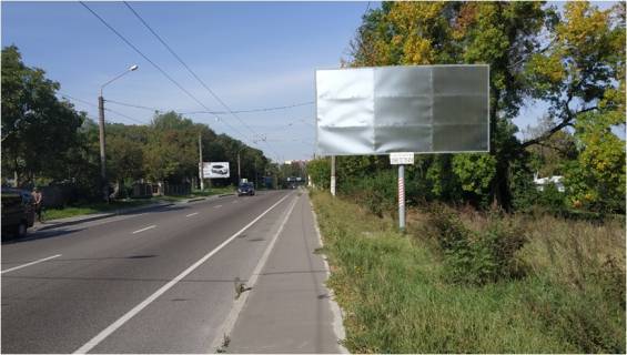 Billboard A in Pasik-Zubrytsky, 6x3  v'izd u L'viv zi storoni Davidova, Zelena st. Photo 1