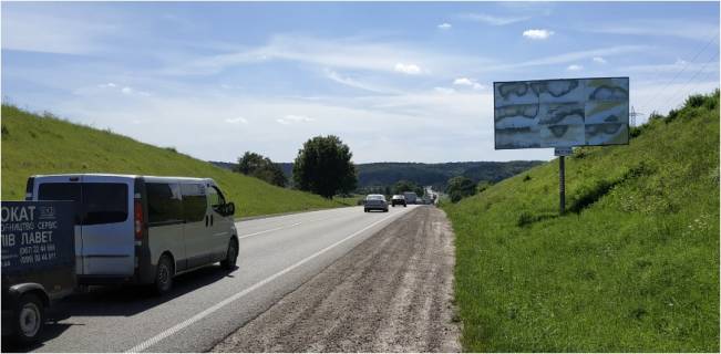 Billboard A in Lviv route, 6x3  Trasa M-06 Kiiv-Cop, s.Ciski, pravij Photo 1