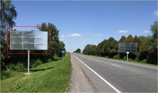 Billboard B in Lviv route, 6x3  Trasa M-06 Kiiv-Cop, s. Pidbirci, pravij Photo 1