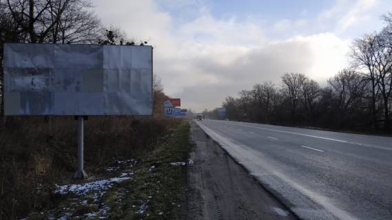 Billboard B in Lviv route, 6x3  Ob'izna doroga  M-06, avtodoroga L'viv-Kiiv, pered Dublanami AZS Shell viizd zi L'vova Photo 1