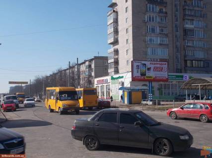 Billboard A in Sumi, 3х6  st. Sumsko_Kievskih divizij/ st.Har'kovskaa/ Rynok Photo 1