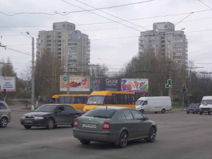 Billboard A in Sumi, 3х6  st. Har'kovskaa/ av. M. Luspy Photo 1