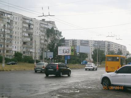 Billboard A in Sumi, 3х6  av. M.Luspy/ razdelitel' (v centr) Photo 1