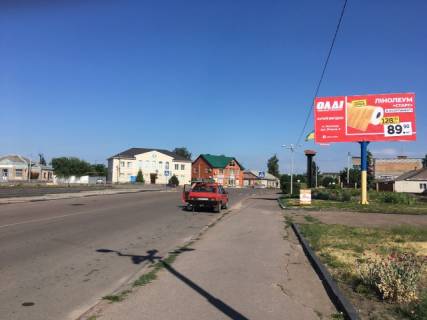 Billboard A in Chernyakhiv, 6x3  Cernahiv v.Majdan Rad 5, centr mista,porad administracia,budinok kul'turi,banki, st A Photo 1