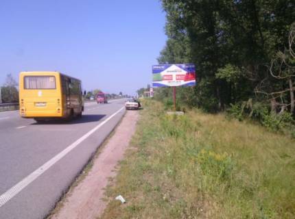 Billboard A in Gliboczyca, 6x3  Trasa Kiiv-Zitomir s.Glibocica, napramok z Kieva na Zitomir, st.A Photo 1