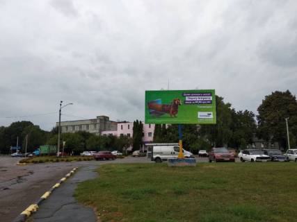 Billboard A in Chudniv, 6x3  Cudniv v. 50-ricca Zovtna,centr mista, st A Photo 1