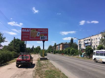 Billboard B in Korosten, 6x3  Korosten' v.Grusevs'kogo 71 (Vodokanal) st B Photo 1