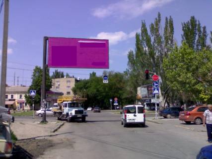 Billboard B in Mykolaiv, 3*6  av. Central'nij - st. M. Mors'ka Photo 1