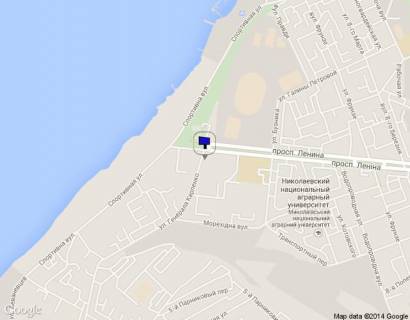 Billboard B in Mykolaiv, 1,2х1,8  scheme