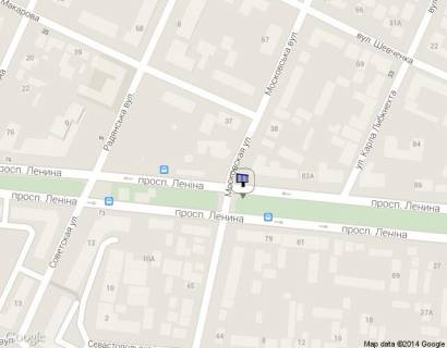 Prismatron, Prism A in Mykolaiv, 3*6  av. Central'nij - st. Mariupol's'ka - 302227 scheme