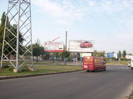Billboard B in Mykolaiv, 3*6   st. Cigrina - st. 1 - sa Slobids'ka Photo 1