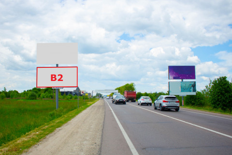 Billboard B in Sokilniki, 3x6  M-10 Zahidnij obhid m. L'vova Photo 1