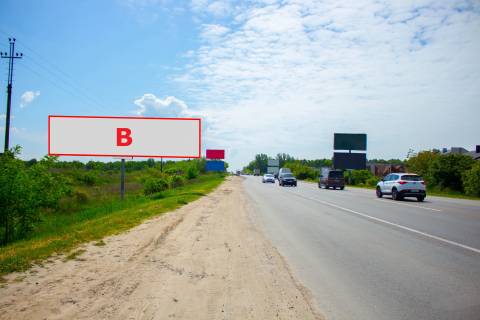 Billboard B in Lviv route, 3х12  M-10 Zahidnij obhid m. L'vova Photo 1