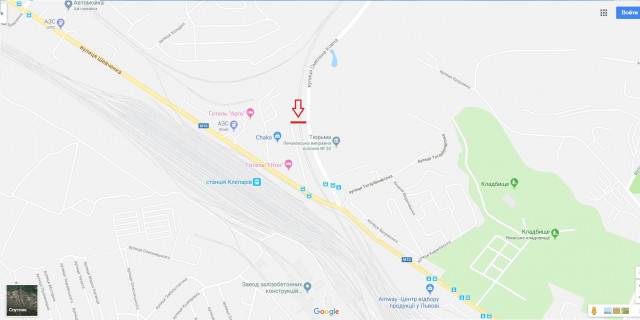 Billboard A in Lviv, 3x6  scheme