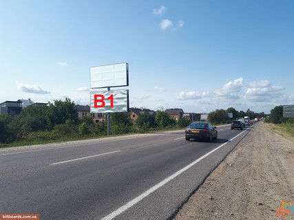 Billboard B in Lviv route, 3x6  M-10 Zahidnij obhid m. L'vova Photo 1