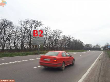 Billboard B in Lviv route, 3x6  N-17 Pid'izd do m.L'viv Photo 1