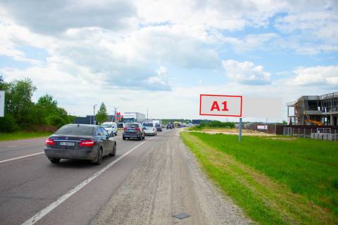 Billboard A in Lviv route, 3x6  M-10 Zahidnij obhid m. L'vova Photo 1