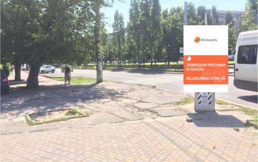 Citylight B in Mykolaiv, 1,2*1,8  av.  Central'nij, 72_Puskinskoe kil'ce - CETVERTIJ /ruh transportu u bik Namiva/ Photo 1