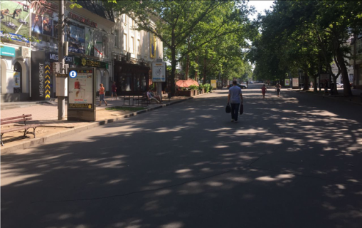 Facade Banners B in Mykolaiv ul Sobornaa, 8 - TC Nikol'skij Posad (mezdu St.Adm. Makarova i St.Sevcenko) Photo 1