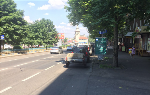 Billboard A in Mykolaiv av.  Central'nyj, 71A - pered St.Sobornoj, pervyj Photo 1