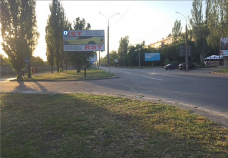 Facade Banners B in Mykolaiv av. Mira, 30A - St.Olejnika / St.Teatral'naa (storona B) Photo 1