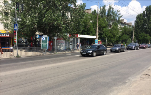 Facade Banners B in Mykolaiv ul Karpenko, 20, mik-n LESKI - Pervoe KP - ostanovka, naprotiv rynka 'Fakel' Photo 1