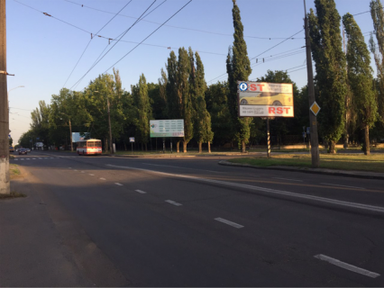 Facade Banners A in Mykolaiv av. Mira, 30A - St.Olejnika / St.Teatral'naa (storona A) Photo 1