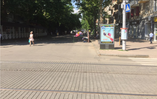 Facade Banners A in Mykolaiv ul Sobornaa (ugol St.Potemkinskaa) Photo 1
