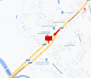 Billboard A in Pereyaslav (Pereyaslav-Khmelnitsky) prospekt Cervonoarmijciv (Tank) scheme