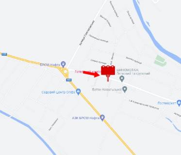 Billboard A in Pereyaslav (Pereyaslav-Khmelnitsky) st. B-Hmel'nic'kogo (KPP) scheme