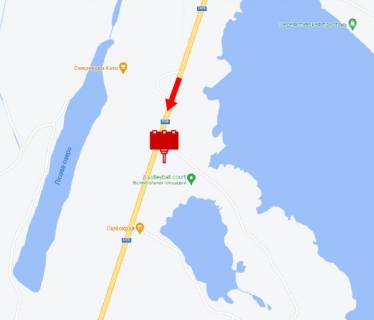 Billboard B in Pereyaslav (Pereyaslav-Khmelnitsky) kil'ceva doroga, poruc gotel' "Lubokraj" scheme