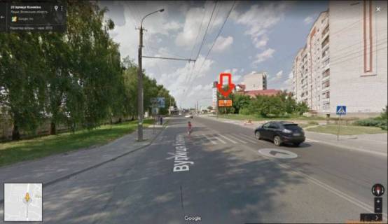 Billboard A in Lutsk st.Konakina,23 (TRK "Avers") Photo 1