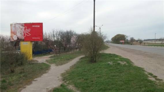 Billboard B in Novovolinsk m.Novovolins'k, Vizd v misto, povorot na m'asokombinat Photo 1