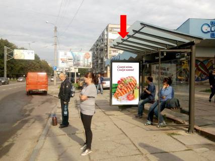 Citylight A in Lviv, 1.8x1.2  Velikogo V. st., 26, bila McDonald's, supermarketu "Sil'po", TC "Okean" Photo 1