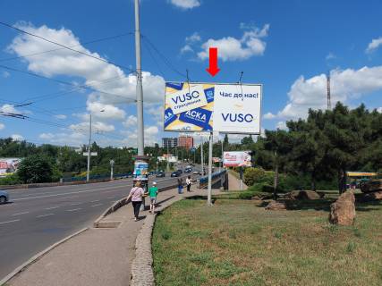 Billboard A in Odessa, 3x6  Rozumovs'ka st. / Kolontaivs'ka st., bila Central'nogo avtovokzalu, z centru Photo 1