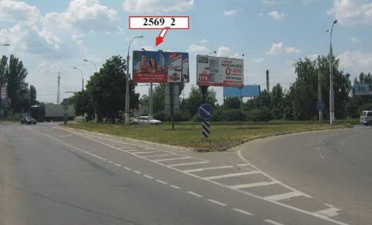 Billboard B in Kherson 200-ricca Hersona pl. - Parovozna st. Photo 1