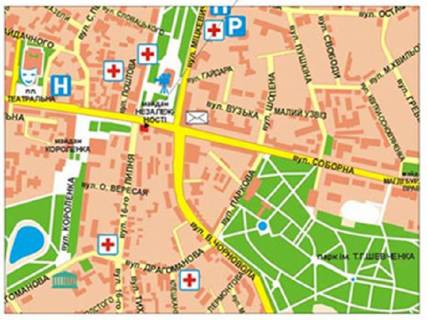 Prismatron, Prism A in Rivne Soborna st., 19/21 - 297588 scheme