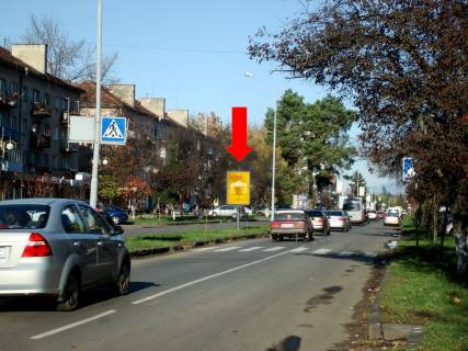 Citylight A in Uzhgorod, 1.8x1.2  Svobodi av., 32, rozdil'nik, v bik Hmel'nickogo pl. Photo 1